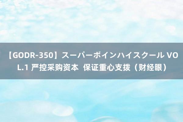 【GODR-350】スーパーボインハイスクール VOL.1 严控采购资本  保证重心支拨（财经眼）